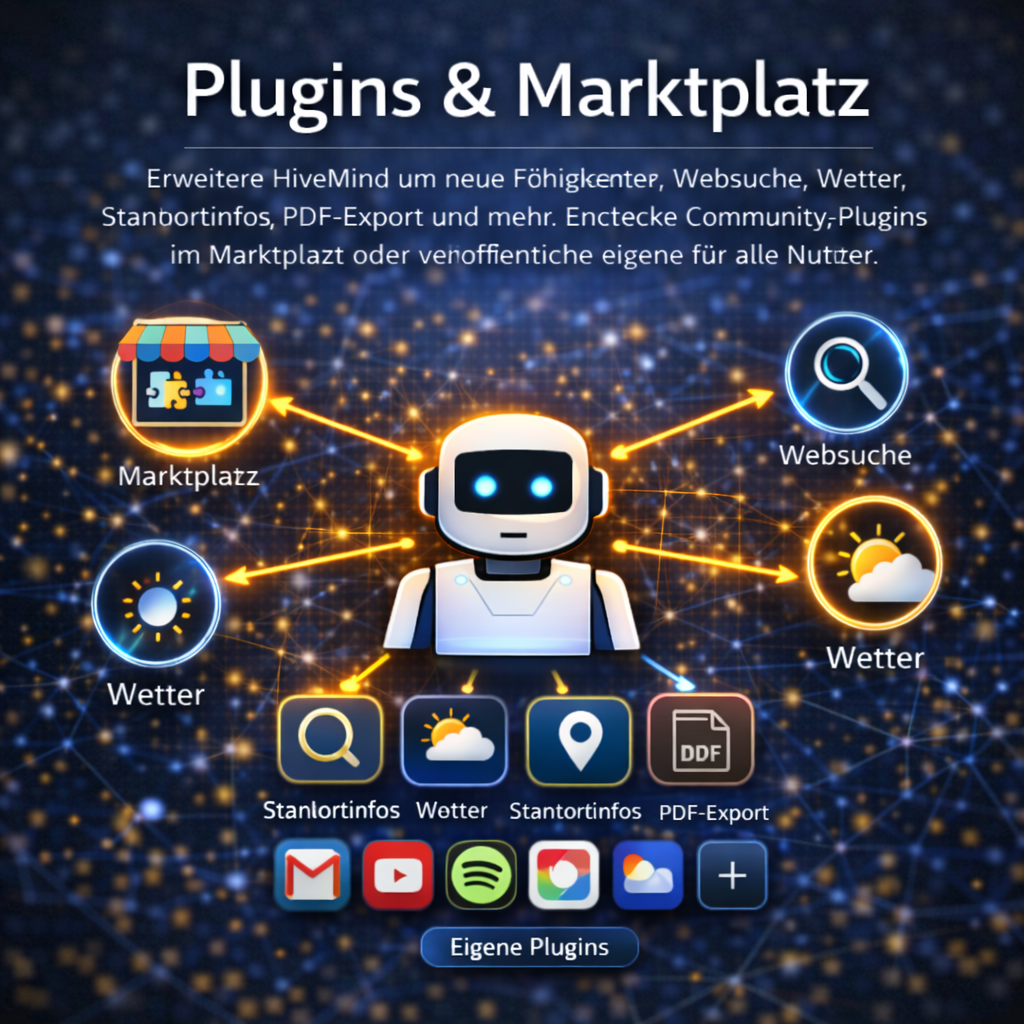Plugins und Marktplatz